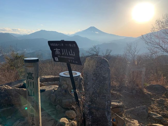 山梨百名山・高川山～むすび山縦走