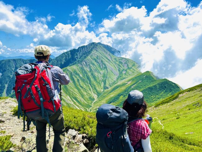 荒川三山～赤石岳縦走