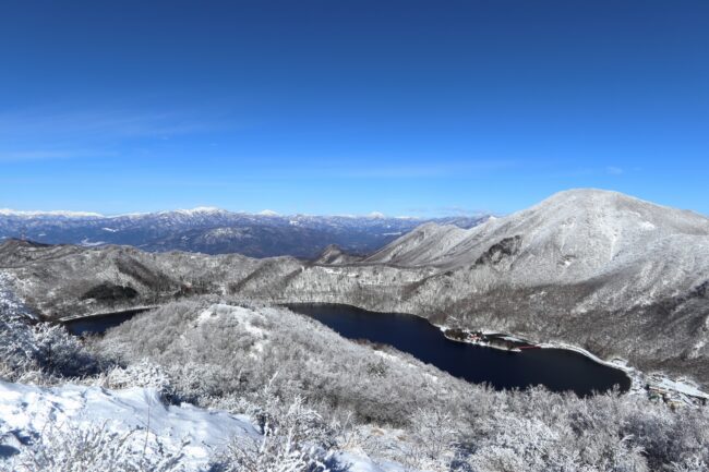 冬の赤城山