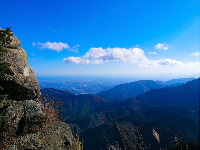 二百名山・名峰御在所岳と花の百名山・藤原岳